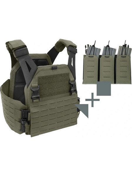 Αλεξίσφαιρο Γιλέκο Φορέας Warrior Assault Laser Cut Low Profile V1 Ranger Green