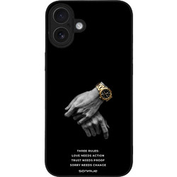 Sonique Men's Edition Θήκη Three Rules (iPhone 16 Plus)