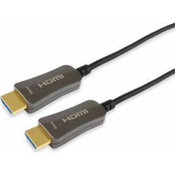 Equip Καλώδιο HDMI 2.0 HDMI Male to HDMI Male 100m Black