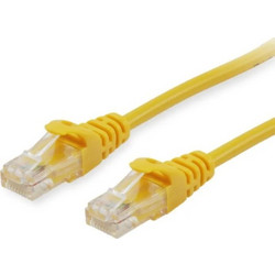 Equip U/UTP Cat.6a Καλώδιο Δικτύου Ethernet 0.15m Yellow