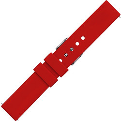 Λουράκι Σιλικόνης για Smartwatch 8874 20mm Κόκκινο
