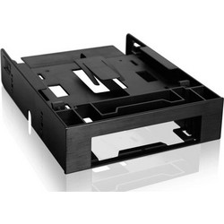 Icy Dock Flex-Fit Trio 2x 2.5 Inch HDD/SSD to 5.25 Inch Bracket with 1x 3.5 Inch Drive/Device Bay Μαύρο (MB343SP) MB343SP