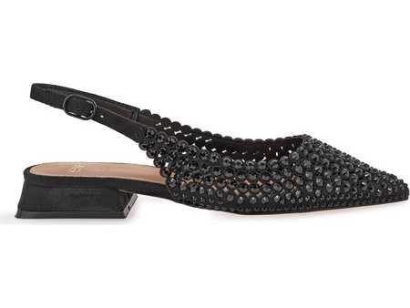 EXE SLINGBACK W47001411171 - ΜΑΥΡΟ ΣΤΡΑΣ