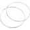 RO Accessories Γυναικεία Σκουλαρίκια Κρίκοι Ασημί E1S/90