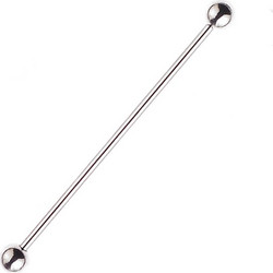 Sequoia Σκουλαρίκι Piercing barbell/μπάρα Ατσάλι I-00405 (1.6*45*5)