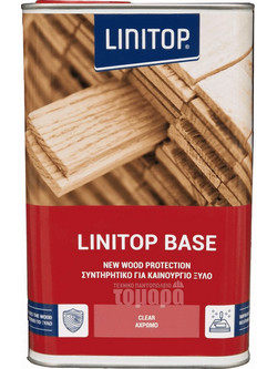 Linitop Base Συντηρητικό Ξύλου Διάφανο 0.75lt