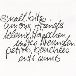 Raeder - Χαρτοπετσέτα Small bites among friends