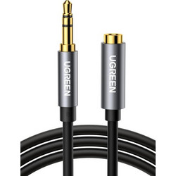 Καλώδιο Ήχου 3.5mm M/F UGREEN AV118 10538 5m Μαύρο (AV118/10538)