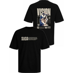 Κοντομάνικο T-Shirt SUGA SBB-06 Μαύρο