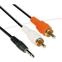 VCom 3.5mm Stereo M / 2x RCA M - (CV212-10m)