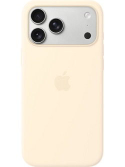 iPhone 17 Pro Max Silicone MagSafe Vanilla