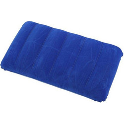 Φουσκωτό μαξιλάρι θαλάσσης & camping - SL-D060 - 45x27cm - 152063 - Blue