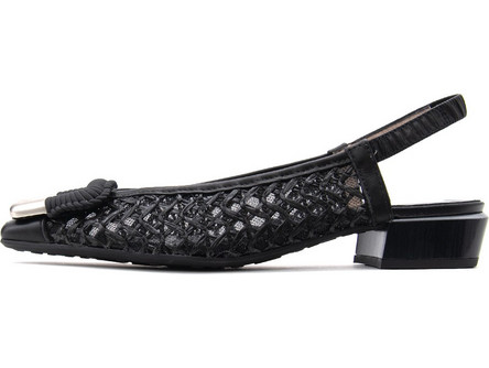 AZUCENA 2 RAFFIA MID HEEL BALLERINAS WOMEN HISPANITAS
