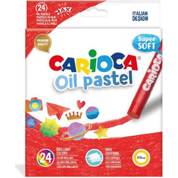 ΛΑΔΟΠΑΣΤΕΛ CARIOCA 43278 10mm 24 ΧΡΩΜΑΤΑ