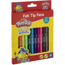 ΜΑΡΚΑΔΟΡΟΙ ΛΕΠΤΟΙ 12 ΤΕΜ PLAY DOH