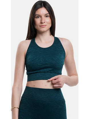 Doone Seamless Gym Γυναικείο Αθλητικό Μπουστάκι GQ126TDOSUW4-VRDAZ Bluish Green
