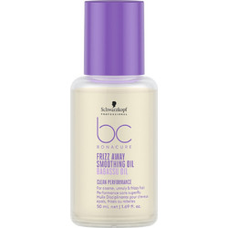Schwarzkopf Professional BC Bonacure Smoothing Oil Frizz Away Ξηρό Λάδι Μαλλιών για Επανόρθωση & Φριζάρισμα 50ml
