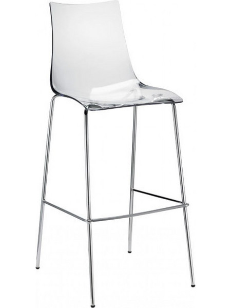 Scab ZEBRA ANTISHOCK BARSTOOL H.65 (Art. 2546)Σκαμπό μπαρ 48X51X 65 cm μεταλλικό σκελετό ,κάθισμα πολυκαρμονικο