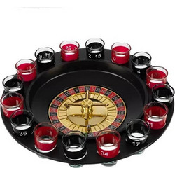 Malatec Σετ Παιχνίδι Ποτού με 16 Ποτήρια Roulette and Glasses 29x6.5cm