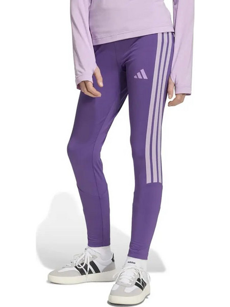 Παιδικό Κολλάν Adidas Train Essentials 3-Stripes Μωβ / Λευκό