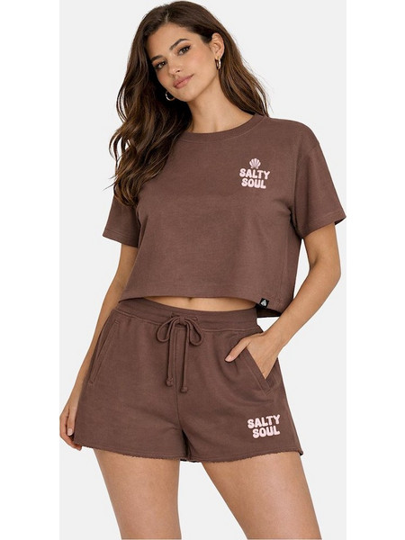Firefly Γυναικείο T-shirt Salty Soul Καφέ