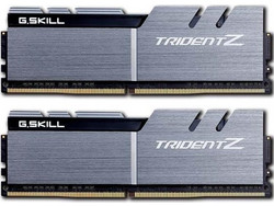 G.Skill Trident Z 32GB (2X16GB) DDR4 RAM 3200MHz C16 Silver Black