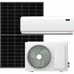 GETI offgrid ηλιακό κλιματιστικό σύστημα με 1 πάνελ 3,5kW (GKF12K)