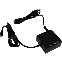 LC-Power USB-C Φορτιστής Laptop 90W 20V 4.5A με Ενσωματωμένο Καλώδιο Τροφοδοσίας LC-NB-PRO-90-C