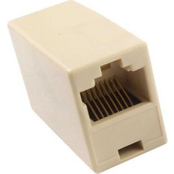 Powertech POWERTECH RJ45 εξάρτημα UTP μούφα CAB-N040, θηλυκό/θηλυκό, 8p8c, λευκό