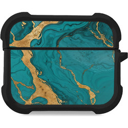 Sonique Marble Series Θήκη Σιλικόνης για AirPods Pro 3 Πράσινη