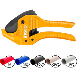 Ingco Ψαλίδι Πλαστικών Σωλήνων 3-42mm HPCS05428