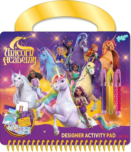 Totum: Unicorn Academy - Designer Activity Book (TT642058)