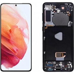 Οθόνη Samsung Galaxy S21 Plus SM-G995B/G996B Soft Oled & Touch & Frame Black