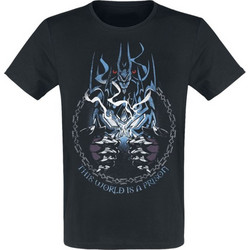 World of Warcraft! This World is a Prison T-Shirt - Μαύρο