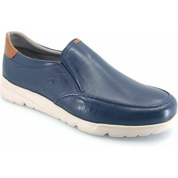 Fluchos DARYL F1458, 504979 (μπλε δέρμα) ανδρικά slip-on