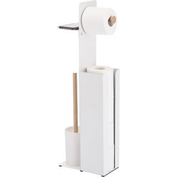 Stand Χαρτοθήκη & Πιγκάλ Μεταλλικό 22,1x12,2x66,5 cm Λευκό Spirella YONI 07490.002