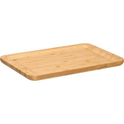 Πιατέλα bamboo φυσικό 30,2x19,7cm - Plastona