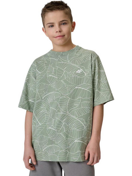 4F T-shirt Mint 4FJWSS26TTSHM3285-47S