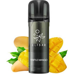 Elfbar Elfa Pro V2 Prefilled Pod Triple Mango 2ml 20mg Default Title