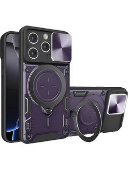 Techsuit CamGuard Pro Θήκη Purple (iPhone 16 Pro)