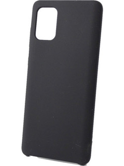 Vennus Samsung Galaxy M51 Real Smooth Θήκη Σιλικόνης - Black