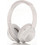 Ezra BW03 Ενσύρματα & Ασύρματα Bluetooth Ακουστικά Over Ear Λευκά