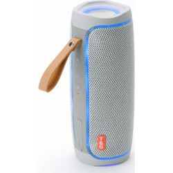 T&G TG-287 Ηχείο Bluetooth 5W με Ραδιόφωνο Γκρι