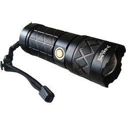 X-Balog BL-G87-TG50 Μαύρος Επαναφορτιζόμενος Φακός Led