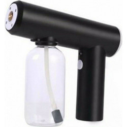 Επαναφορτιζόμενο Πιστόλι Ψεκασμού Nano Spray Απολύμανσης SM-6003 Μαύρο