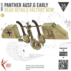 Panther Ausf.G Rear Details - Initial Version 1/35