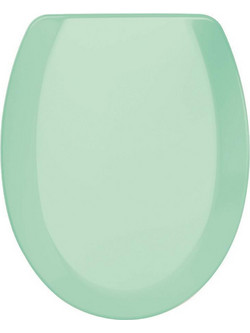 Stewe Home Καπάκι Λεκάνης Οβάλ Πλαστικό Πράσινο Mint STE-015338-P15338