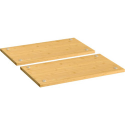 vidaXL Καλύμματα Εστιών Κουζίνας 2 Τεμ. 50 x 28 x 1,5 εκ. από Μπαμπού