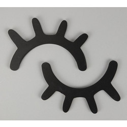 3D Διακοσμητικά Αυτοκόλλητα Τοίχου Wall Sticker Βλεφαρίδες - Μαύρο ΟΕΜ