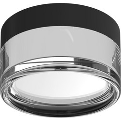 it-Lighting Ceiling LED 9W 3CCT Outdoor Ceiling Light black D:14cmx7,8cm (80301050)